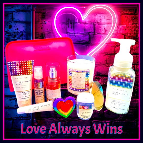 BBW 💕 Love Always Wins 💕 9 pc gift set